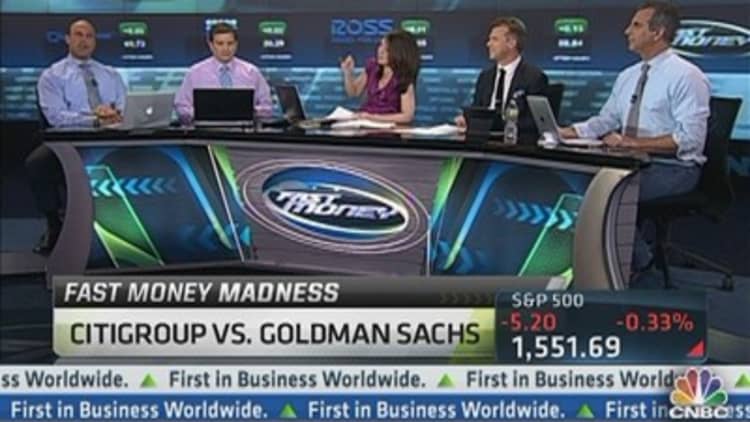 'Fast Money Madness' Over Financials