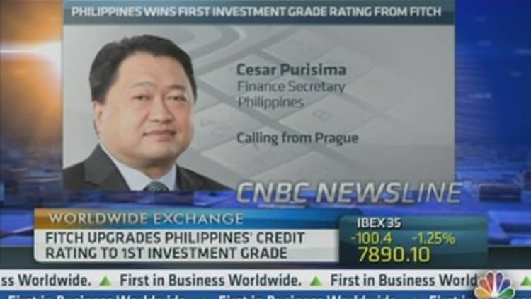 Credit Rating Upgrade Is 'Landmark Achievement': Philippines 