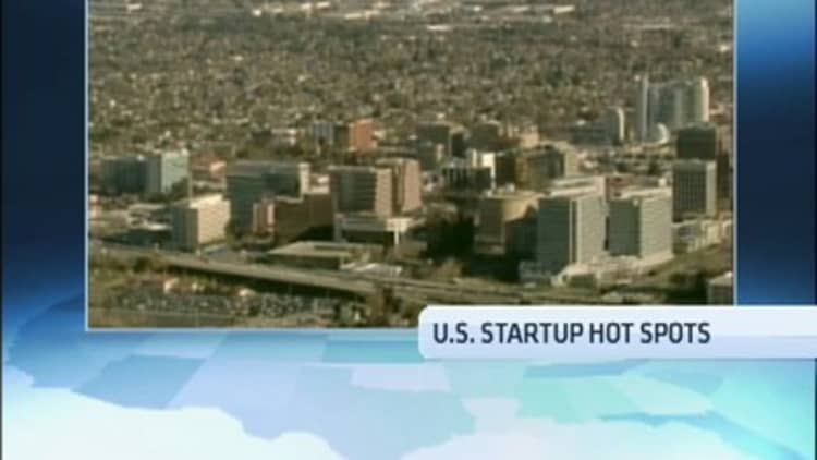Surprising Startup Hot Spots