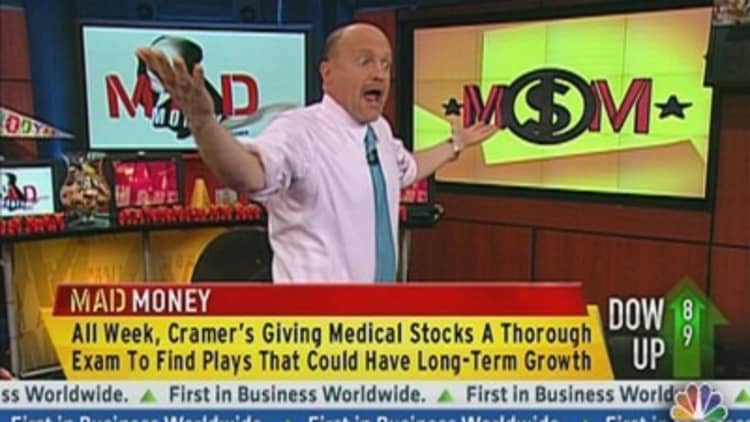 Cramer Gives Medical Stocks a Thorough Exam