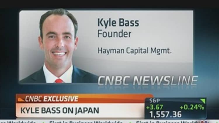 Kyle Bass: Japan About to 'Implode' Under Debt