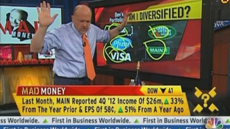 Are You Diversified? It's Cramer's Call!