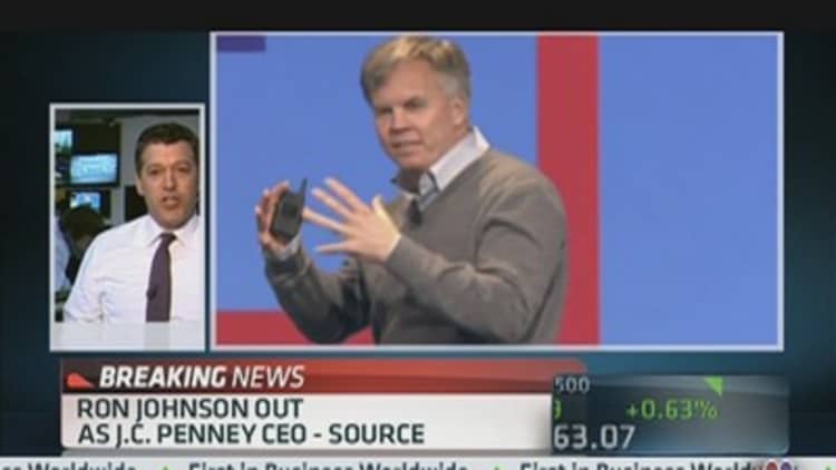 Ron Johnson Out As JC Penney CEO: Source