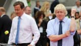 Prime Minister David Cameron and Mayor of London Boris Johnson