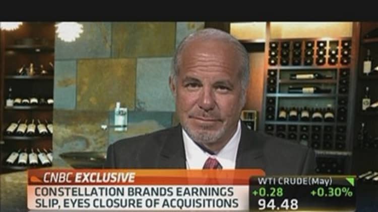 Constellation Brands CEO: Robust Sales Growth