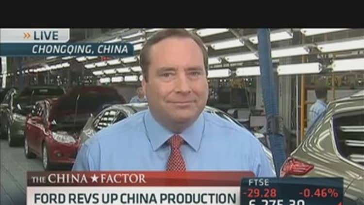 Ford Revs Up China Production