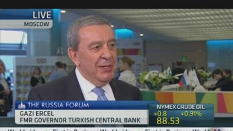 Turkey's Ercel: No Concrete Results of Central Bank Action 