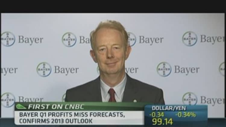 Bayer CEO: Agriculture Will Drive Profits