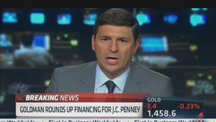 Goldman Rounds Up Financing for JC Penney