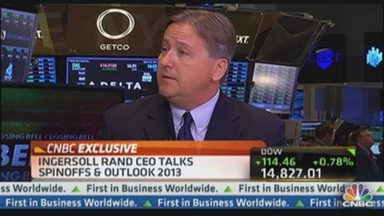 Ingersoll Rand CEO on Security Business Spin-Off