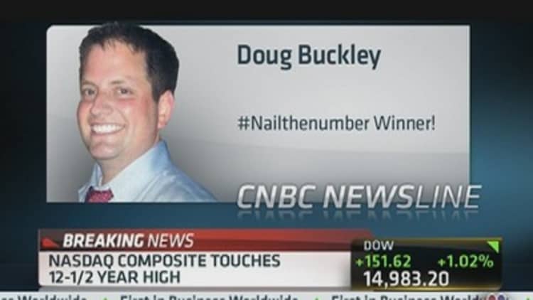 Meet 'Nail the Number' Winner Doug Buckley!
