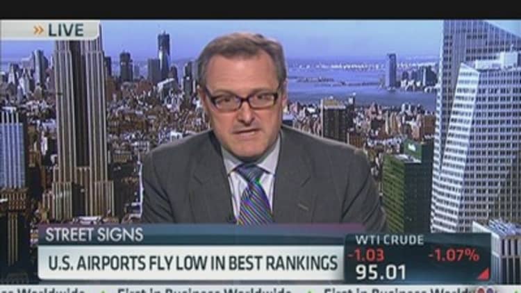 US Airports Fly Low in Best Rankings