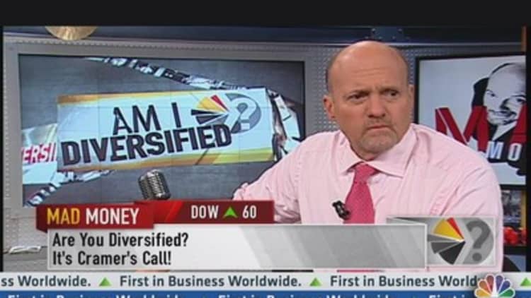 Am I Diversified? Cramer's Call!