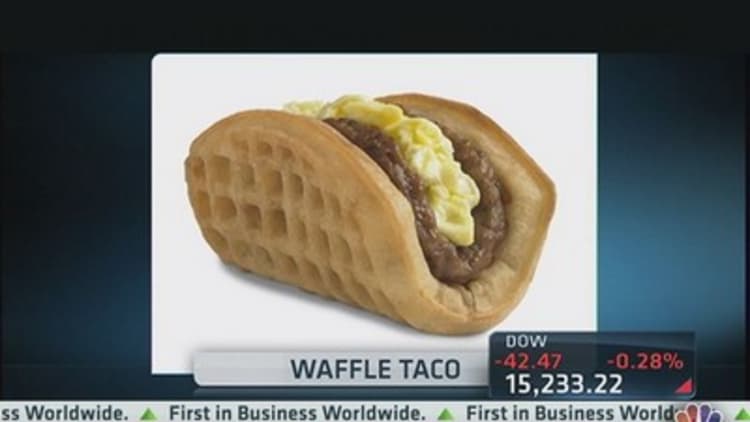 Taco Bell CEO Explains 'Waffle Taco'