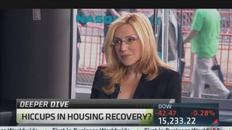 Hiccups in Housing Recovery?