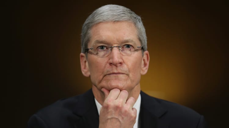 Cook Defends Apple Tax Policy on Capitol Hill