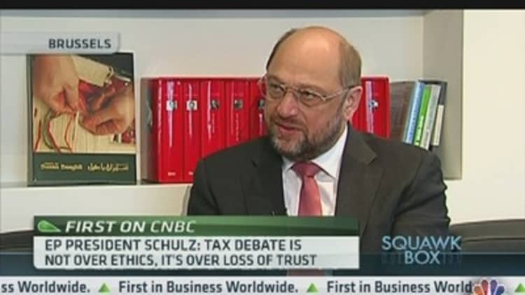 Tax Evasion Erodes Trust in Europe: Schulz