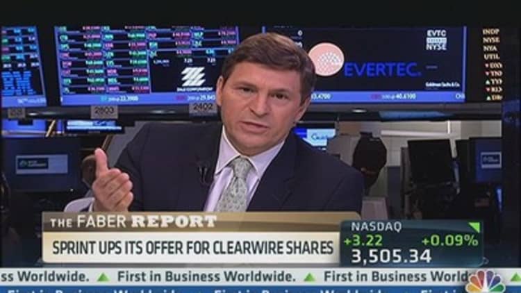 Faber Report: Sprint Ups Offer for Clearwire