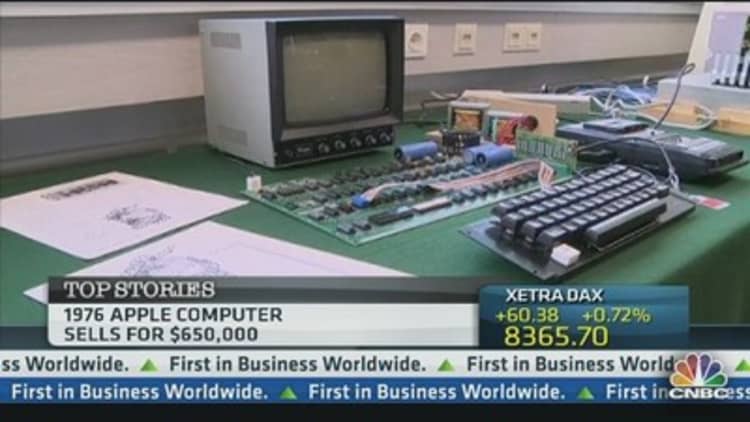 A 1976 Apple Computer Auctioned for $650,000