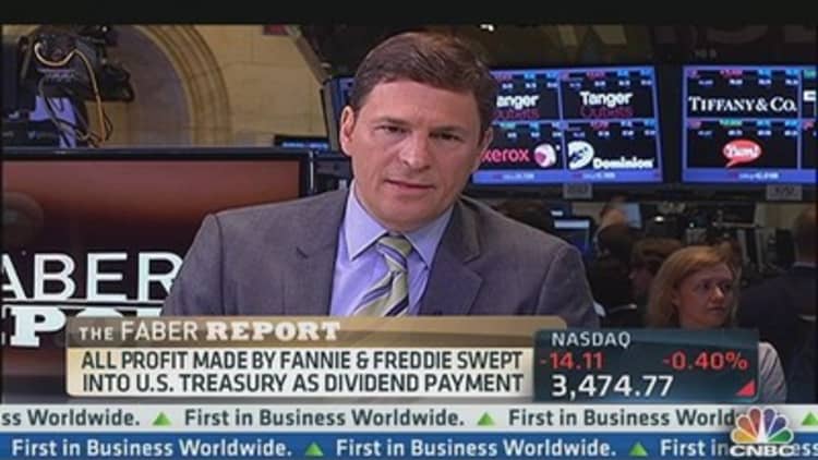 Faber Report:  Fannie & Freddie Post Profits
