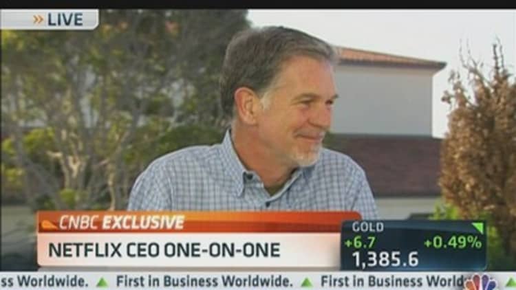 Netflix CEO on Investing in Original Content