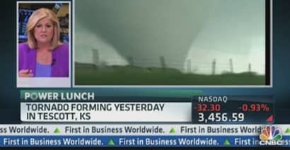Tornado Forms In Kansas Tuesday