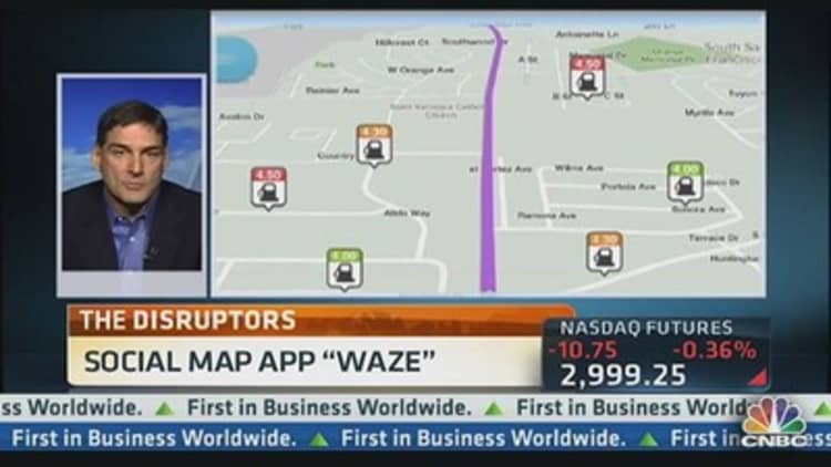 Waze Disrupts GPS Space