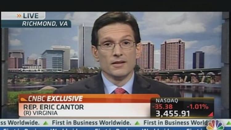 Rep. Cantor on Social Security & IRS
