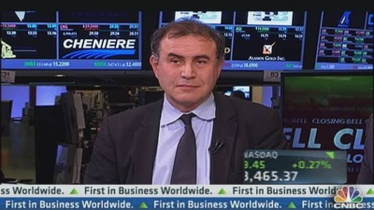 Dr. 'Realist' Roubini on Fed Tapering, Markets
