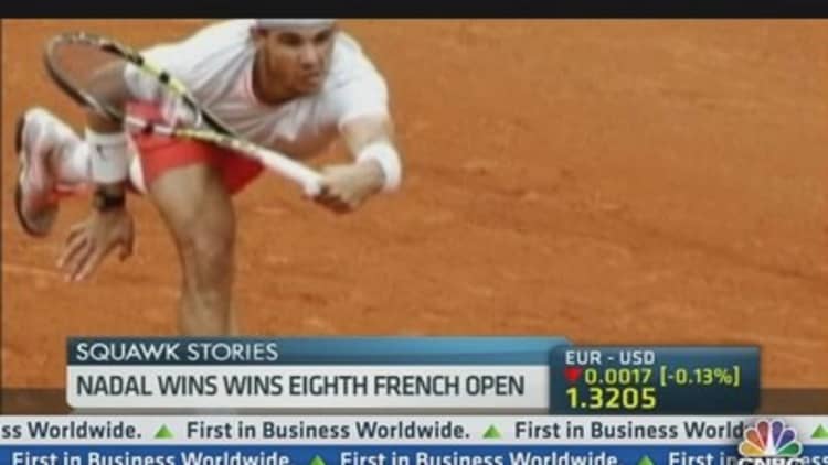 Tennis Star Rafael Nadal Enters Record Books