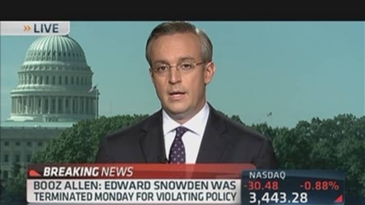 Booz Allen Fires Leaker Edward Snowden