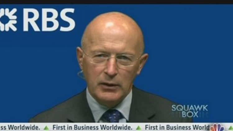 A New CEO Is the Right Thing for RBS: Chairman 