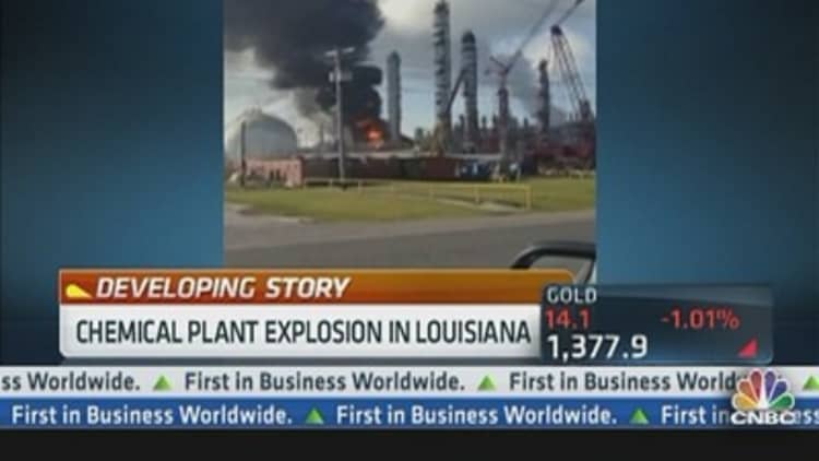 Chemical Plant Explosion in Louisiana