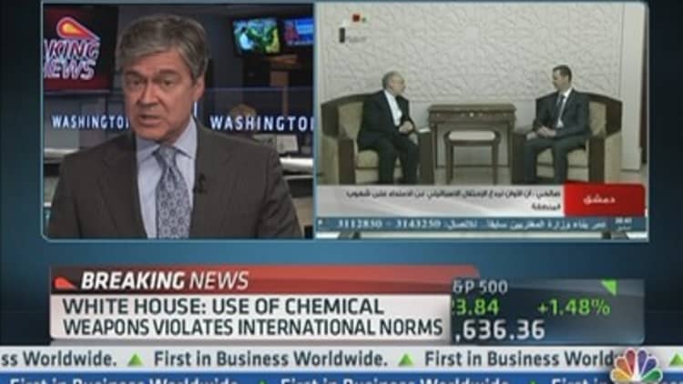 White House: Syria's Assad Regime Used Chemical Weapons