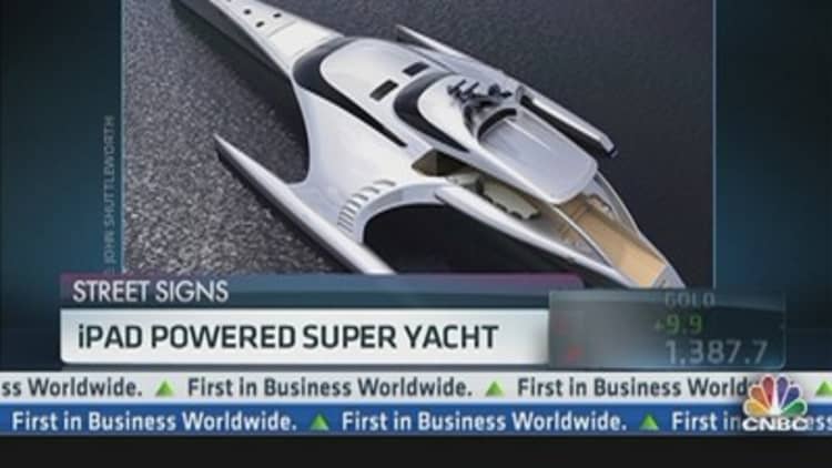 iPad-Powered Yacht, From NYC to London