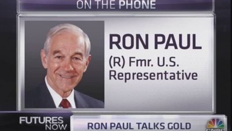 Ron Paul: Gold Could Go to 'Infinity'