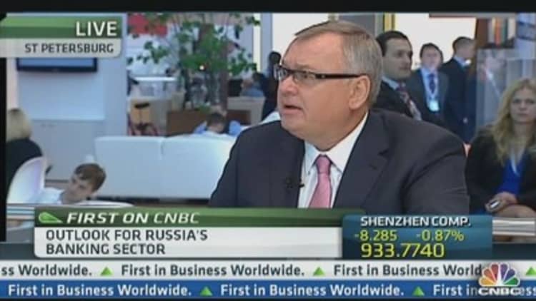 VTB's CEO: Capital Is a Worry for All Banks