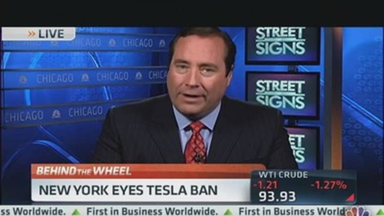 New York Eyes Tesla Ban
