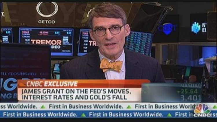 James Grant on the Fed's Moves