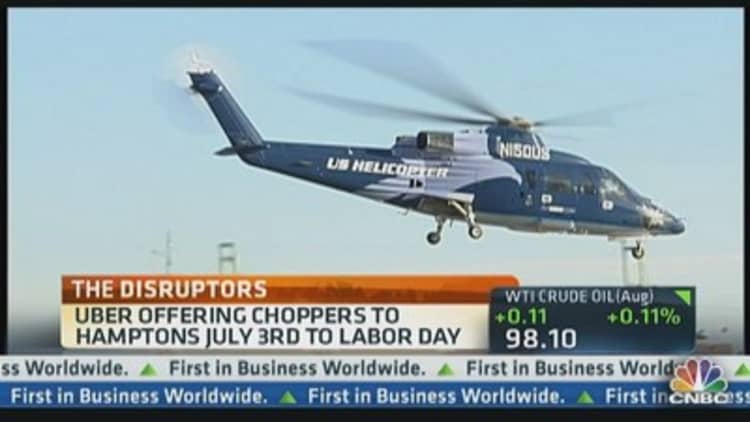 Uberchopper Offers $3,000 Ride to Hamptons