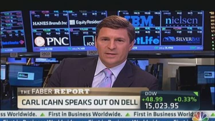 Icahn Maneuvering For Dell