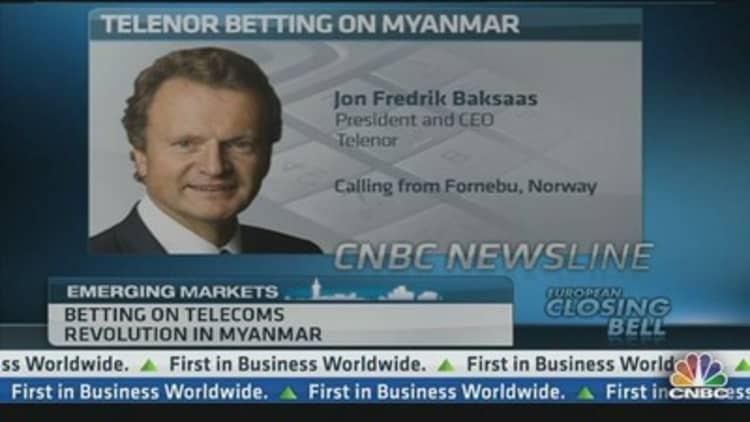 Why Telenor Is Going to Burma