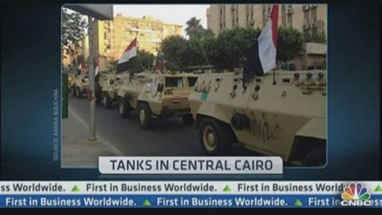 Military Vehicles in Cairo