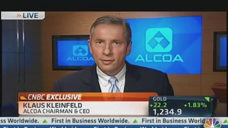 Alcoa CEO: Automotive Market in N. America Is Strong