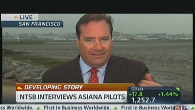 NTSB Talks to Asiana Pilots