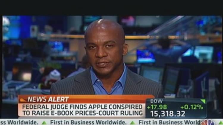 Apple Loses E-Book Case