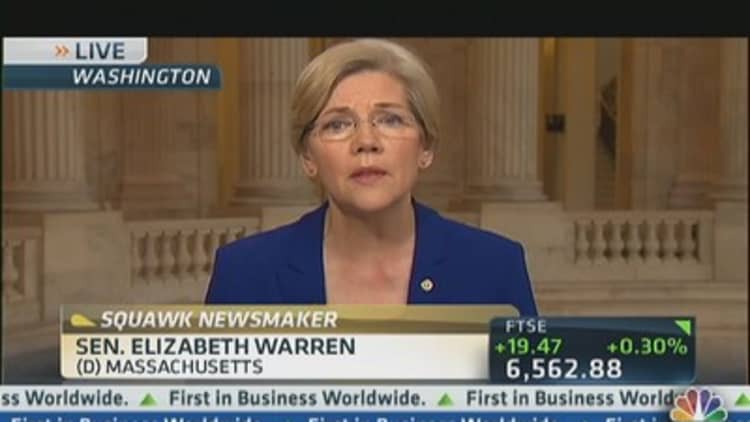 Sen. Warren: Why I want to break up big banks