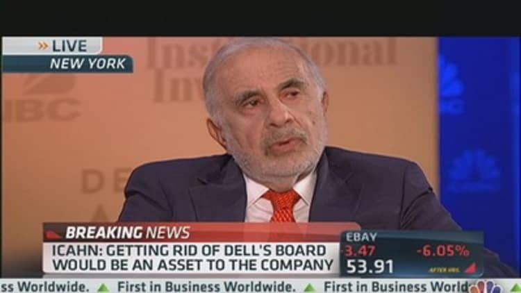 Icahn: Never seen a board as bad as Dell's