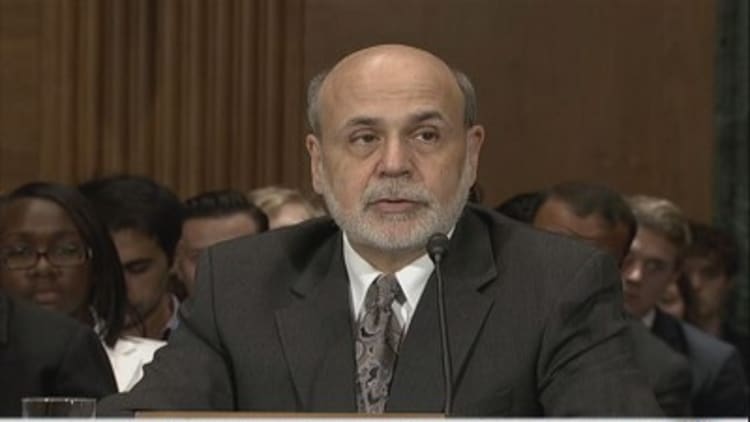 Senate: Bernanke's monetary policy report