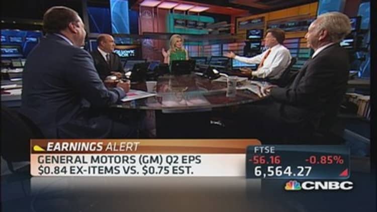 GM delivers solid earnings beat